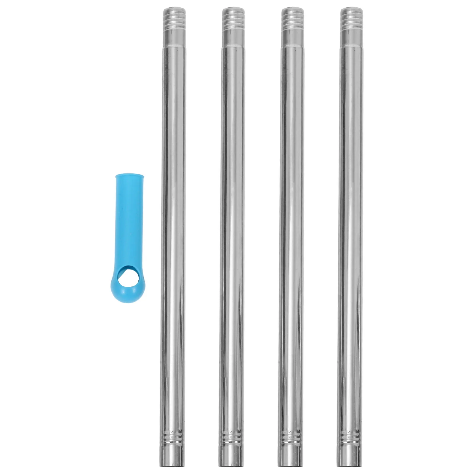 

Durable Broom Stick Pole Replacement Metal Broom Handle Extension Suitable Heavy Use Household Mop Pole Dustpan Set Broom Rods