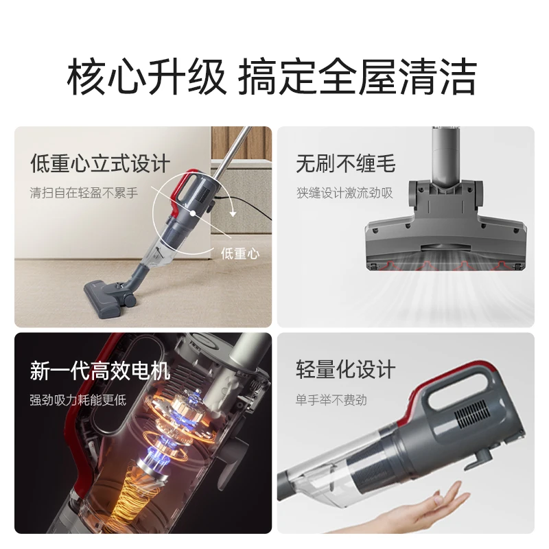 New C3 Corded Vacuum Cleaner Powerful Suction Handheld for Home S1026