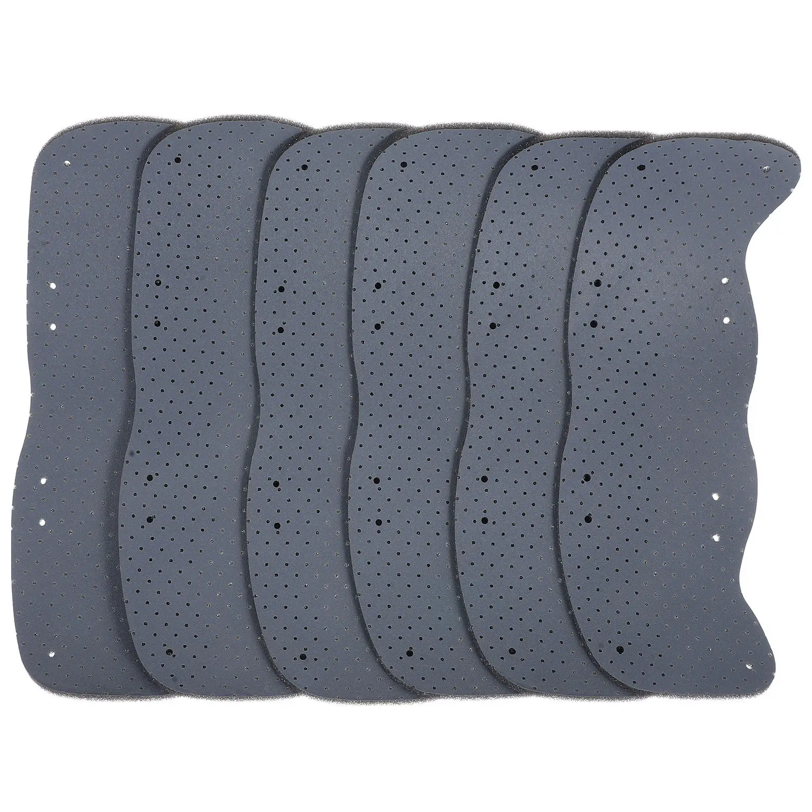 6Pcs Hard Hat Sweatband Liner Cotton Material Sweat Absorbing Band for Safety Detachable Easy Clean Comfortable