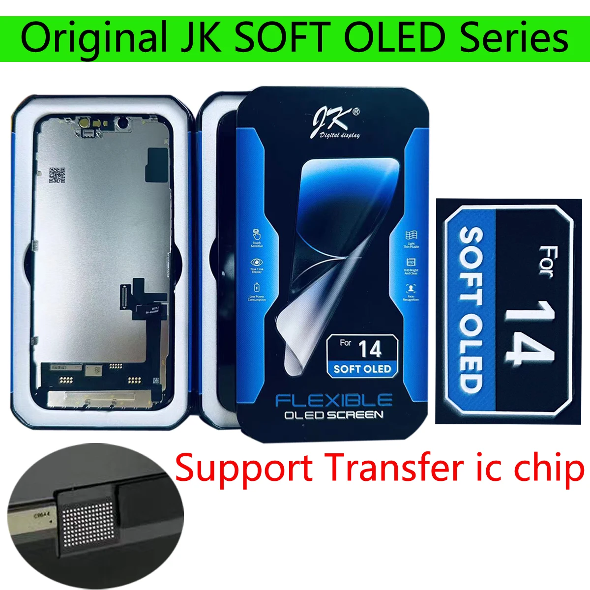 JK SOFT OLED ЖК-дисплей Pantalla Замена для iPhone XSMAX 11 Pro Max 12 12 PRO 13 14 дигитайзер сенсорный экран в комплекте