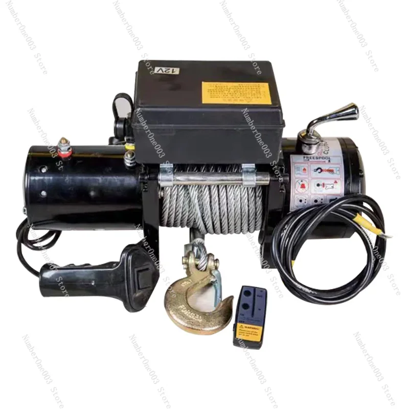 Electric Winch 12v Car Winch Self-rescue Traction Machine 24v Car Recovery Winch for Towing