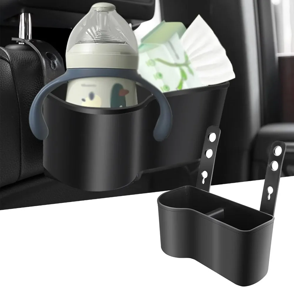 Multifunctional Car Cup Holder Car Rear Seat Cup Holder Hanging Beverage Storage Rack Car Interior Water Bottle Storage Rack