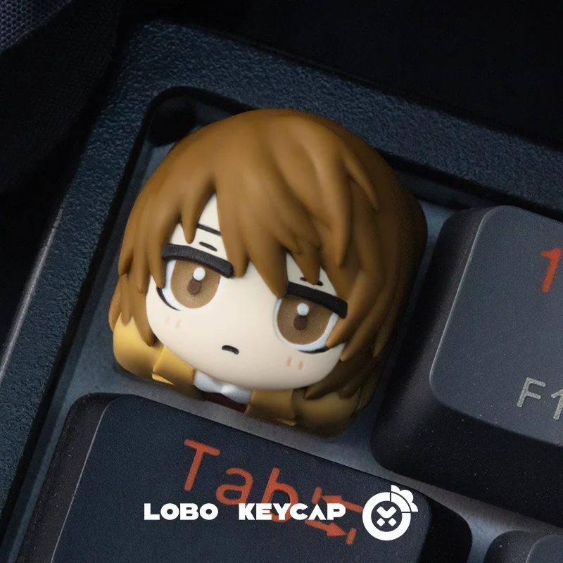 Mechanical Keyboard Accessories Gifts PC Gaming Death Note Yagami Light Anime Keycap Resin 3D Printed Custom Cute Artisan Keycap