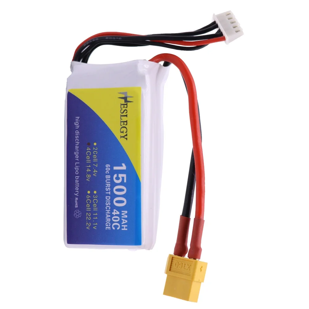 4S 14.8V 1500mAh Lipo battery for RC Drone Model FPV Racing Part 14.8V RC toys battery with T/XT60/JST Plug