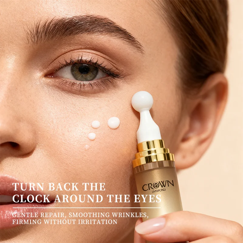 Fast Shipping Hyaluronic Acid Eye Cream With Retinol Niacinamide Anti Dark Circles Eyes Bag Reduces Fine Lines Firming Eye Serum