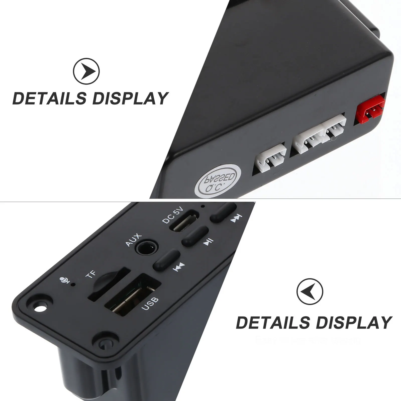 

5V Wireless Amplifier Board Decoder 2x3W Fm Receiver USB Aux Fine Workmanship Long Lasting Popularity