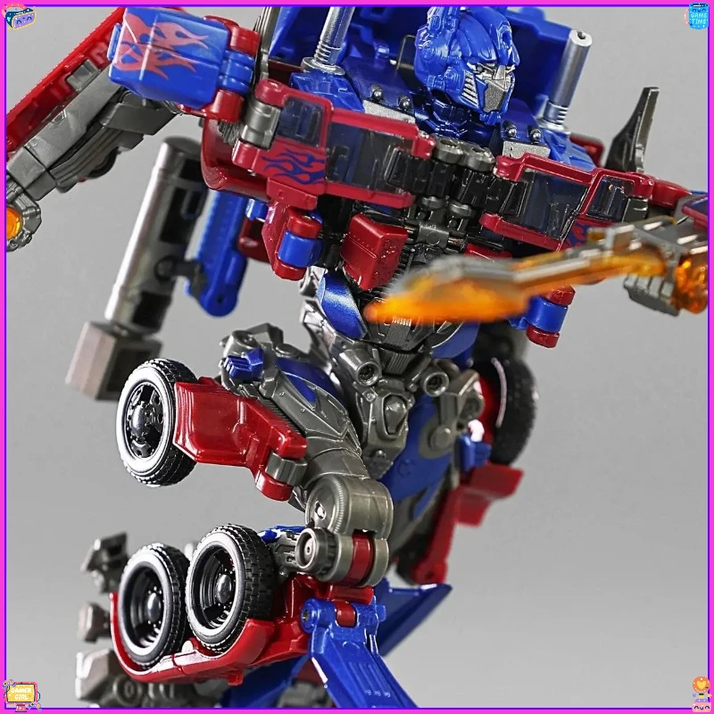 

Building Block Robot Toy Car Commander Articulated Figure - Alloy Version Block Truck Head Anime Model Toy, Creative Gift