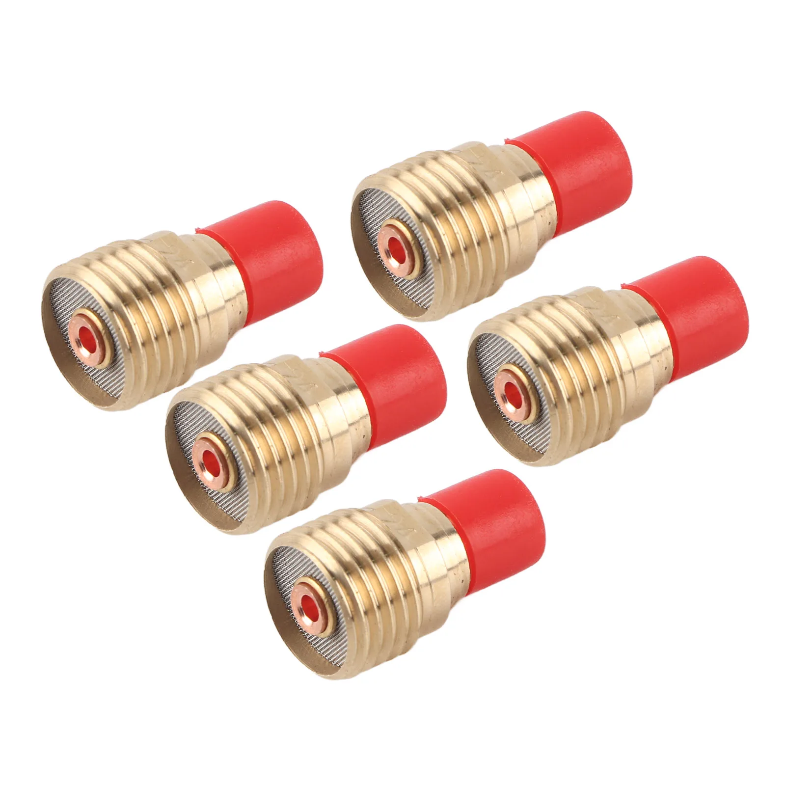 45V44 عدسة الغاز كوليت الجسم 2.4 مللي متر 3/32 "ل TIG شعلة لحام WP-9/20/25 WP 20 كوليت الجسم عدسة الغاز كوليت الجسم WP 25 كوليت الجسم #4