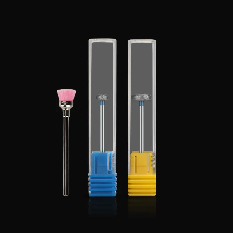 2 teile/los Diamant Nagel Bohrer Fräser Rotary Grat Häutchen Sauber Bits Gerät für Maniküre Nagel Dateien Kunst Werkzeuge – Detail 12