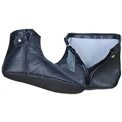 Calfskin Genuine Leather Socks Men Women Muslim Prayer Wudhu Lined Unlined Ablution Islamic Pray Khuffain Quff By Turkey