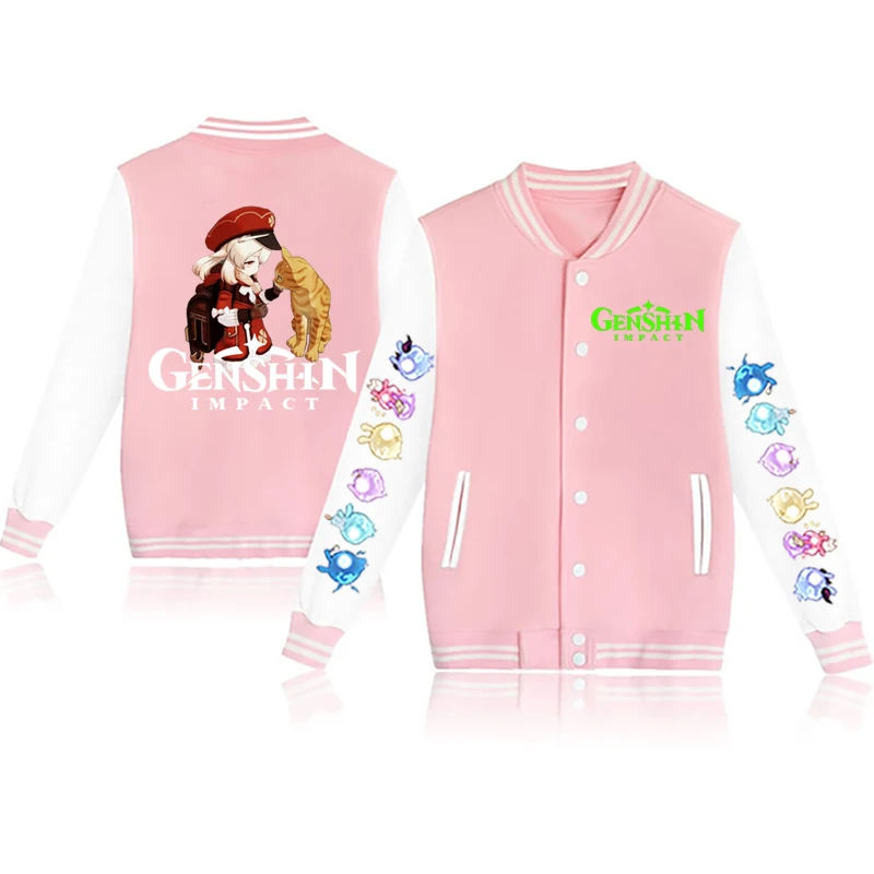 Baseball jacket Yuanshen student loose couple jacket