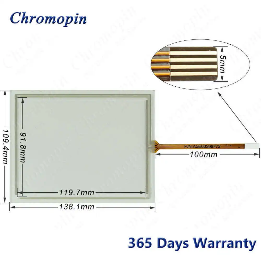 

Touch screen for 6AV6642-5BA00-0AE0 6AV6 642-5BA00-0AE0 6AV6642-5BA00-0BP0 6AV6 642-5BA00-0BP0 TP177 with Protective film