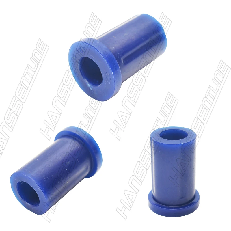 HANSSENTUNE Upper and Lower Bush Rear Leaf Spring Shackle For Mitsubishi Triton MN ML L200 2004+