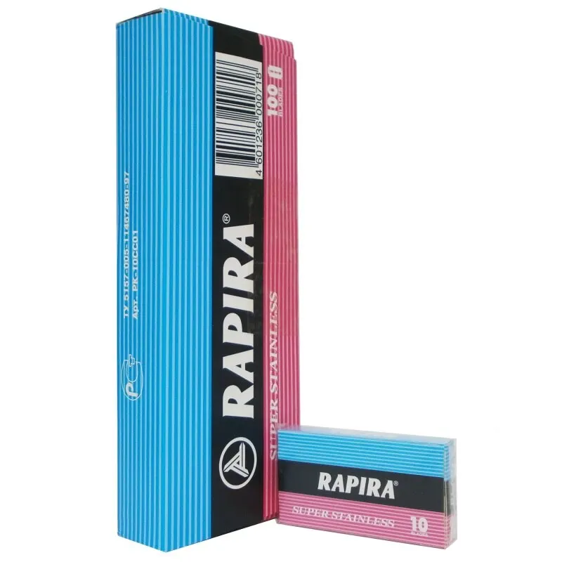 RAPIRA Double Edge Razor Blades 2 Pack / 200 Pcs .