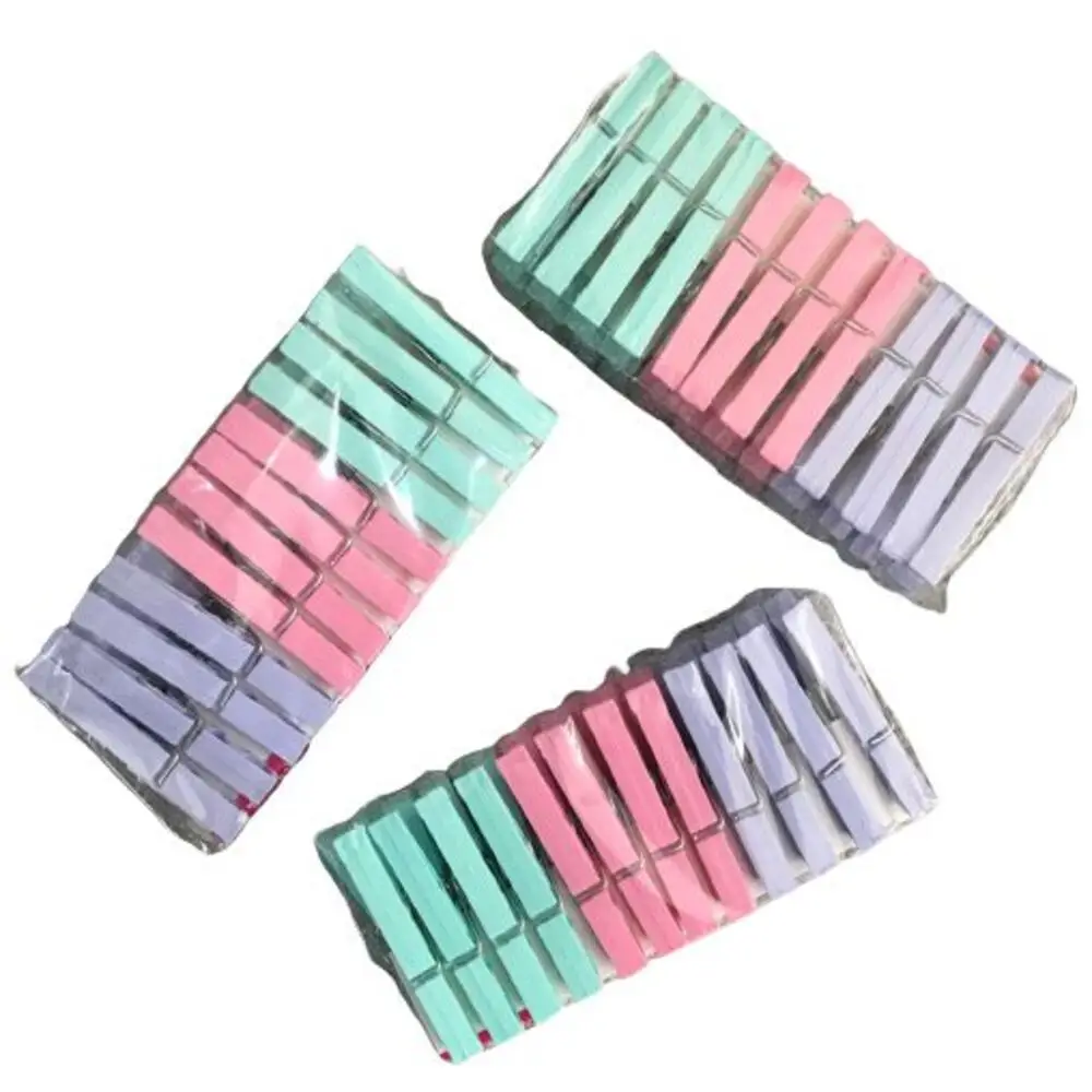 72 Pcs Laundry Clothes Pins Hanging Pegs Clips Plastic Cabinet Hangers Racks Clothespins Kitchen Quality Hangers free shippig