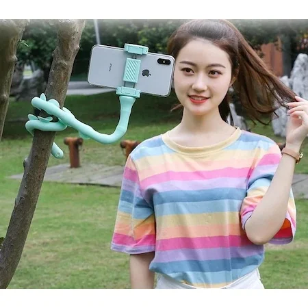 360 Roterende Lui Houder Worm Telefoon Houder 436468011