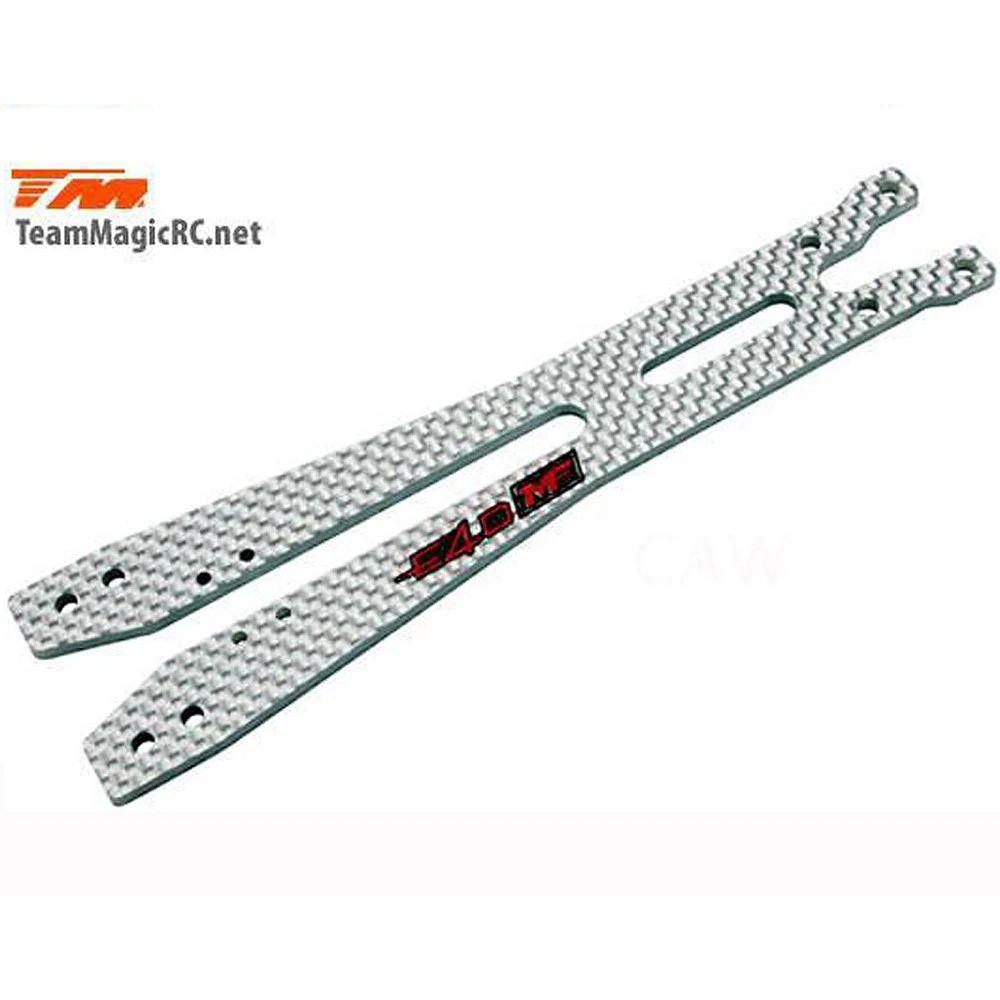 Team Magic E4D MF. Fiber upper subchassis (TM503403W). Composite Upper Deck. Spare parts for rc cars Drift Team magic E4D MF. Free shipping