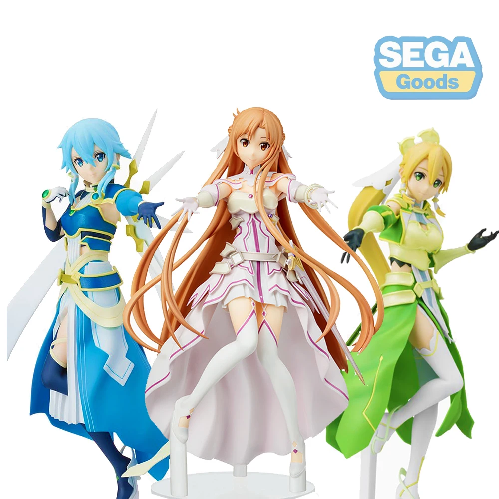 

Judai Original Sega Sword Art Online Alicization Goddess Yuuki Asuna Stacia Leafa Terraria Sinon Solus PVC Action Figure Toys