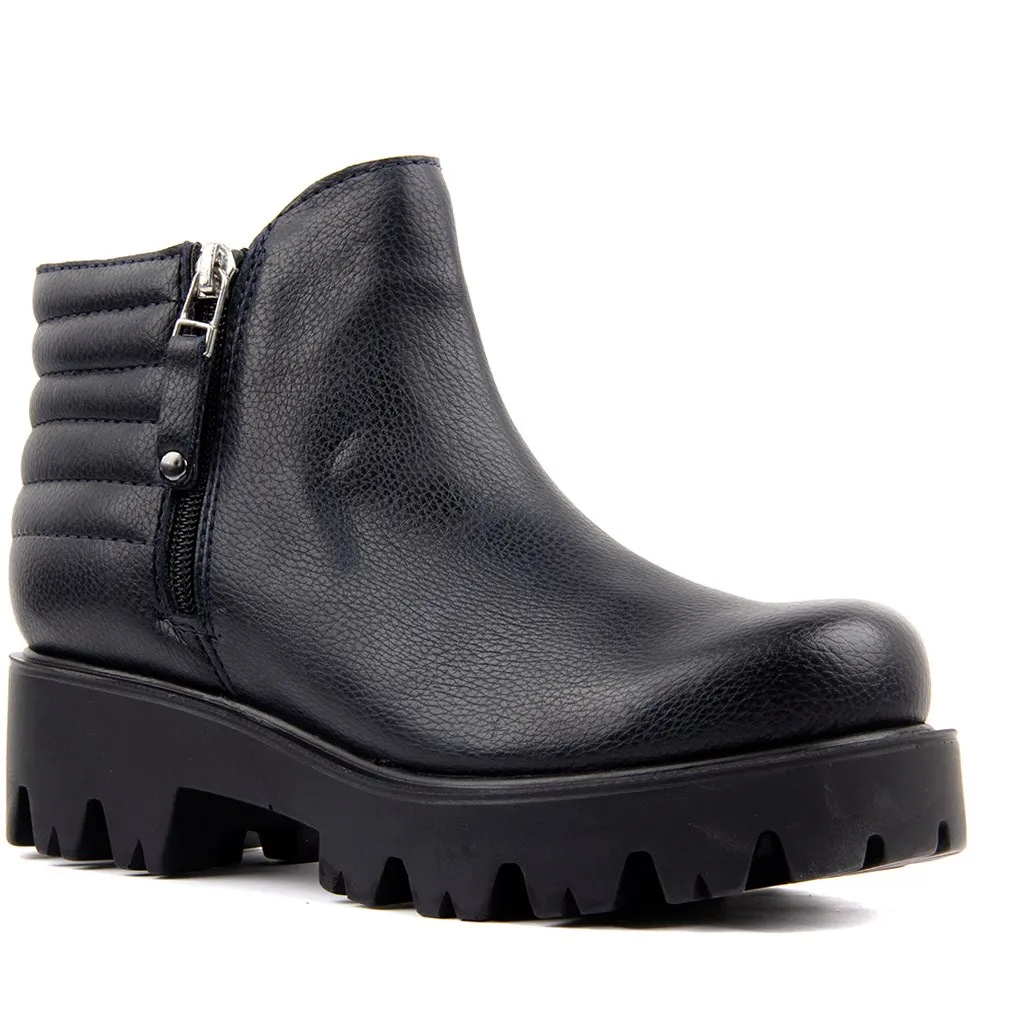 Moxee-botas para mujer Azul Marino