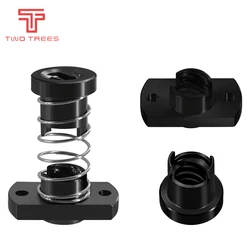 Anti Back Lash T8 Lead Screw Brass/POM Nut for Upgrade Ender 3 CR-10/Tornado and Clone 3D Printer Anti Backlash Spring Load Nut