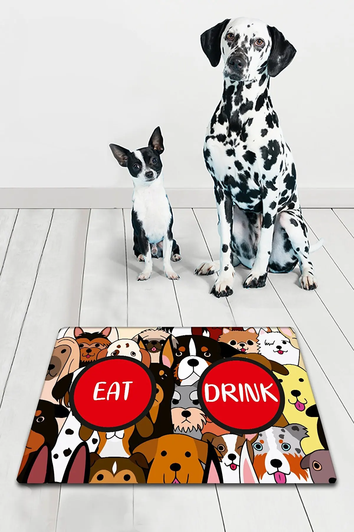 

Cat&Dog Food Mat Special Design Non-Slip Floor Carpet, Pets Catering,Training,Hıgh Qualty, For Home Or Out-Door,, Useful (45x70)