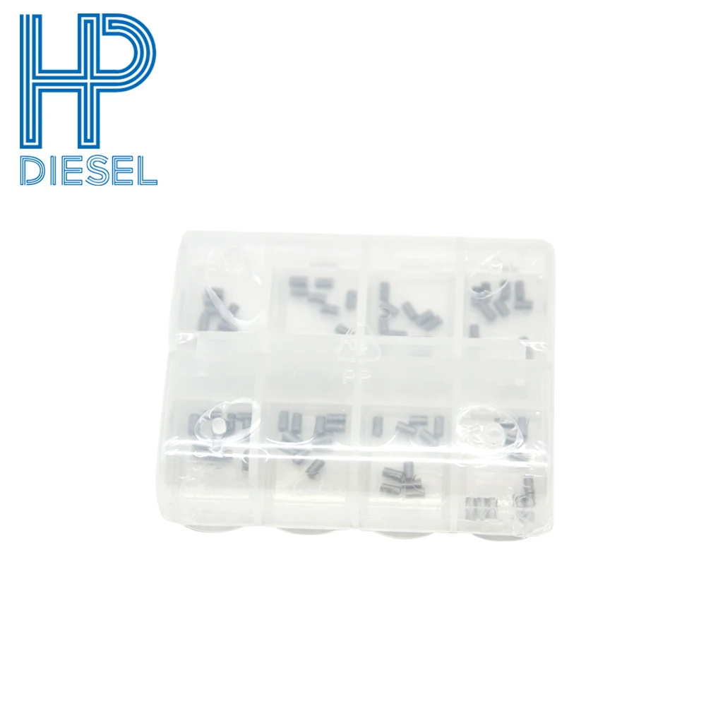 High quality and High sales Common Rail Injector shim, (Set of 8 sizes, one size per 10), Suitable for Delphi