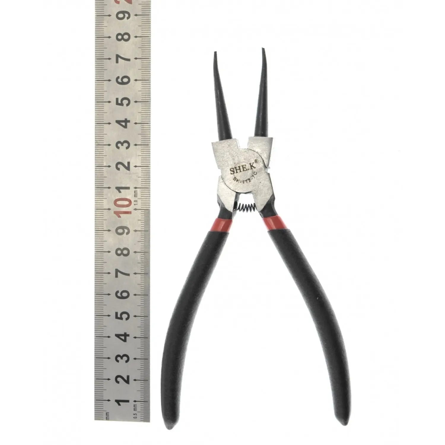 SK-112-7c 180mm Straight Pliers for Circlips/Washers/Safety Rings