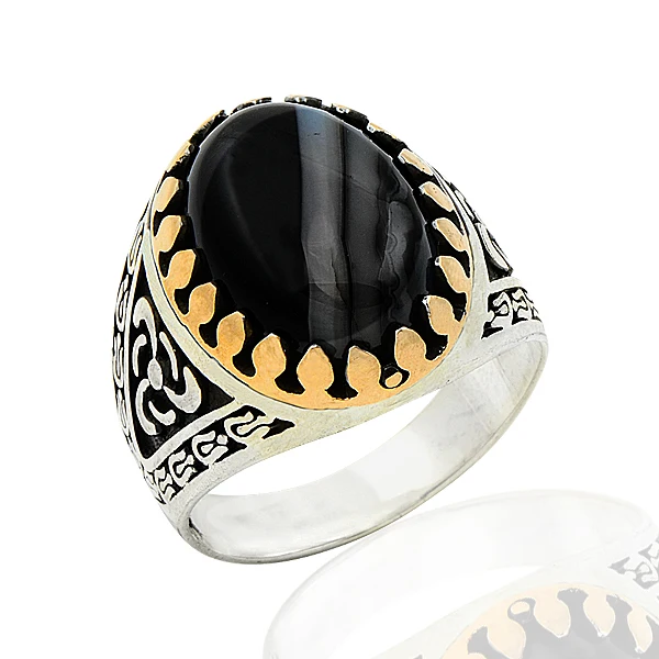 925 Silver Mystic Casual Men Rings