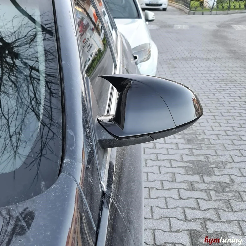 

For Opel Insignia Bat Batman Mirror Cover Piano Black Between 2008-2017 A+ Quality. Automotive Tuning Design Car Accessory