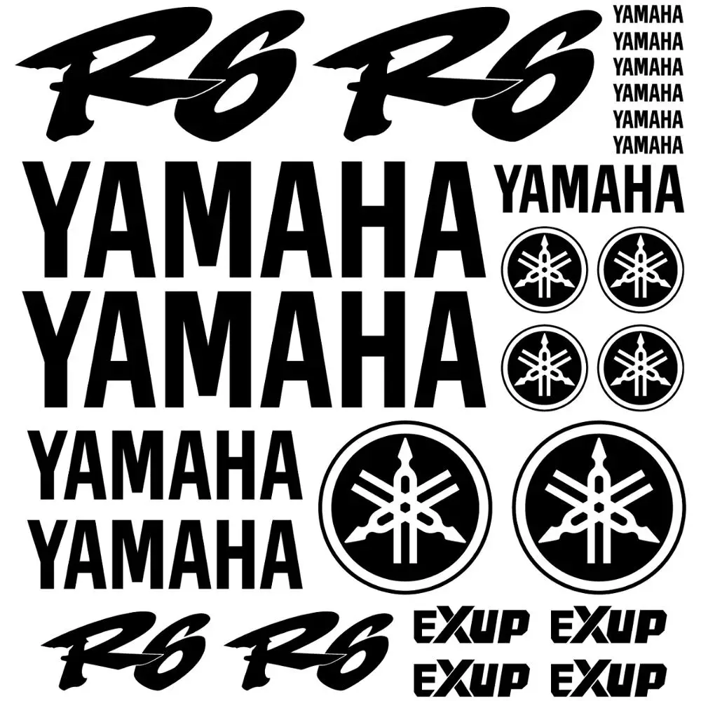 Kit bumper vinyl-Stickers-Decals for Yamaha YZF R6