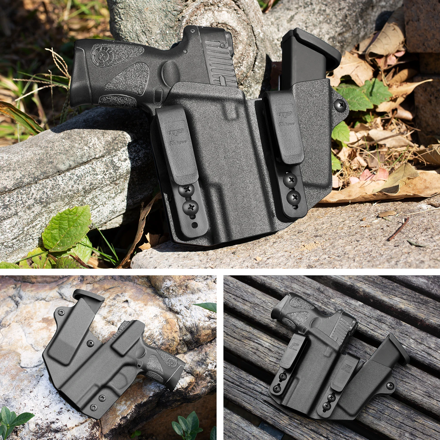 Gun&Flower New Arrival Appendix IWB Gun Holster Sidecar Gun Holsters that Could  Fits Taurus G2C g3C