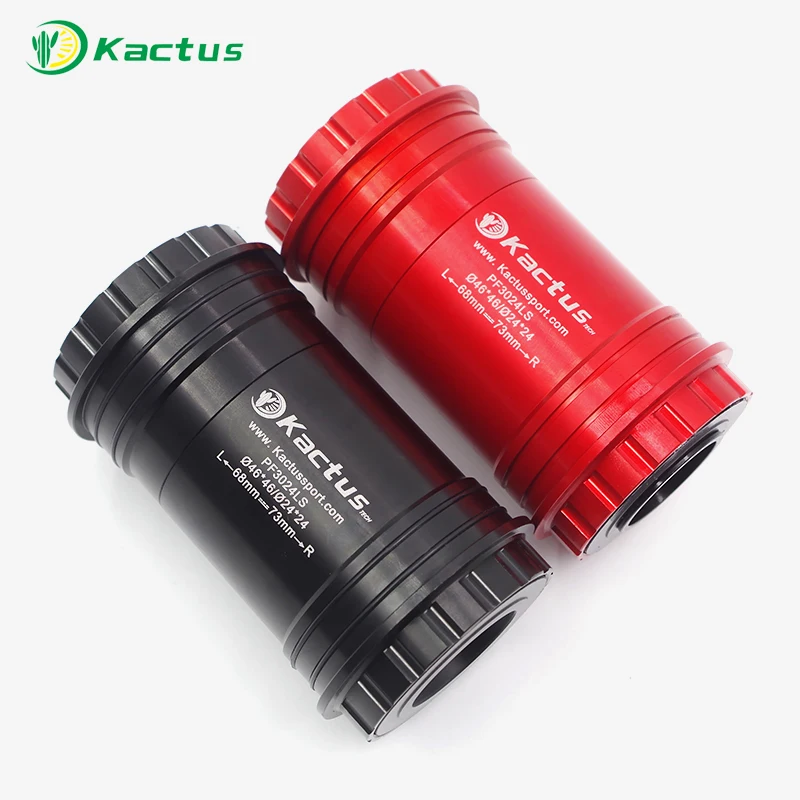 

KACTUS TECH PRESSFIT LOCK BICYCLE BOTTOM BRACKET BB30 TO 22 24 PRESS FIT CERAMIC BEARING BOTTOM BRACKET 68 73 CRANKSET BB PARTS