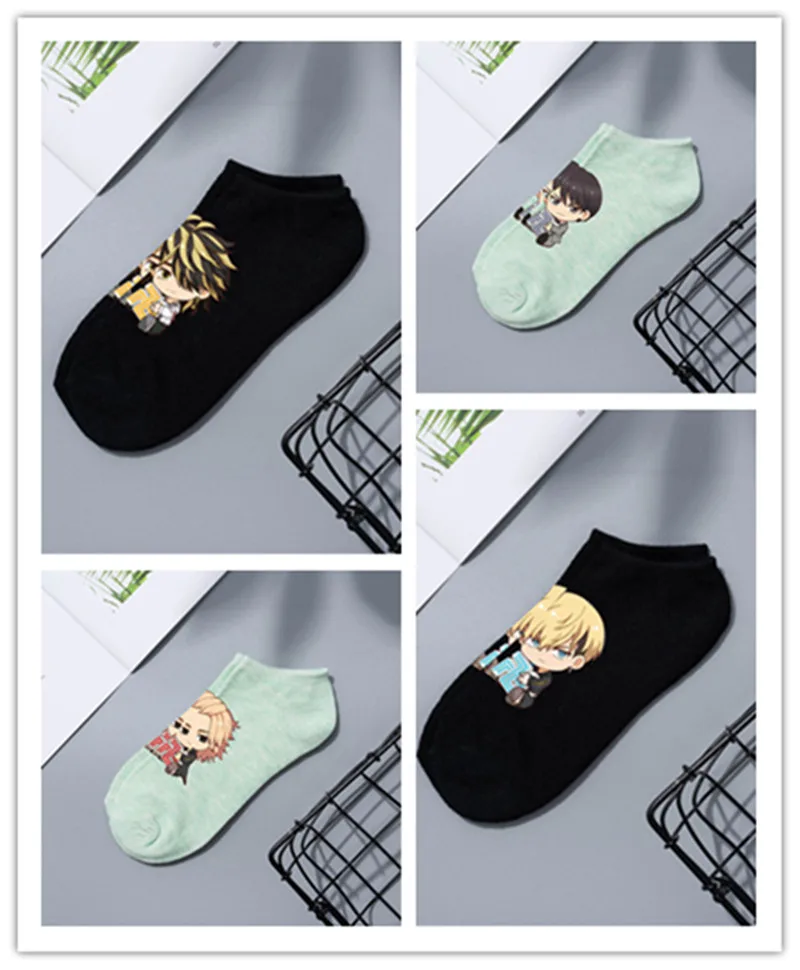 New Hot Socks Anime Tokyo Avengers Cosplay Superhero Personality trend ship socks cartoon men women socks gift prop