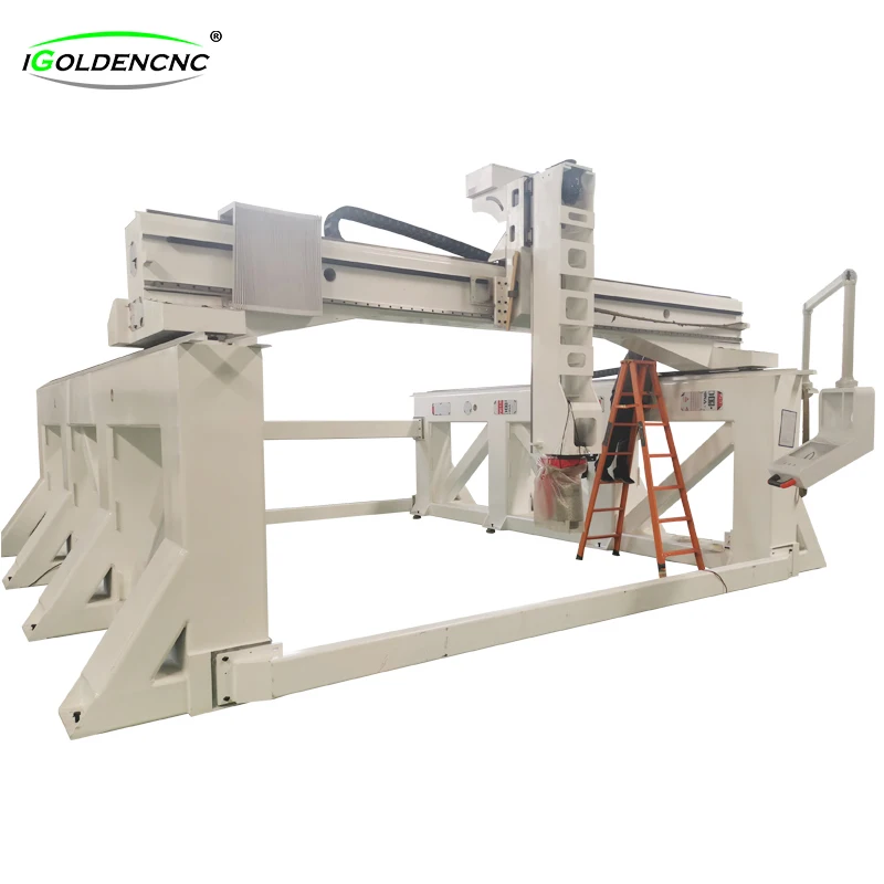 cnc wood carving machine 5axis/5axis cnc ruter