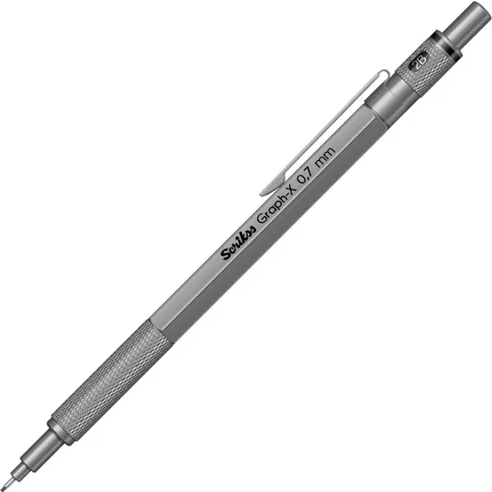 SERESSTORE scrikss graph-x kov mechanická tužka 0.7mm-0.5mm-stationery-mechanical pencil-school supplies-stationery zásoby