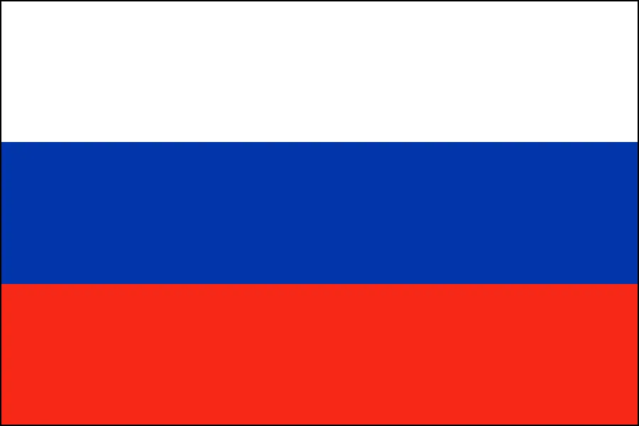 BANDERA CALIDAD NACIONAL DE Rusia 150x90cm - Tela De Alta calidad Envió Gratis