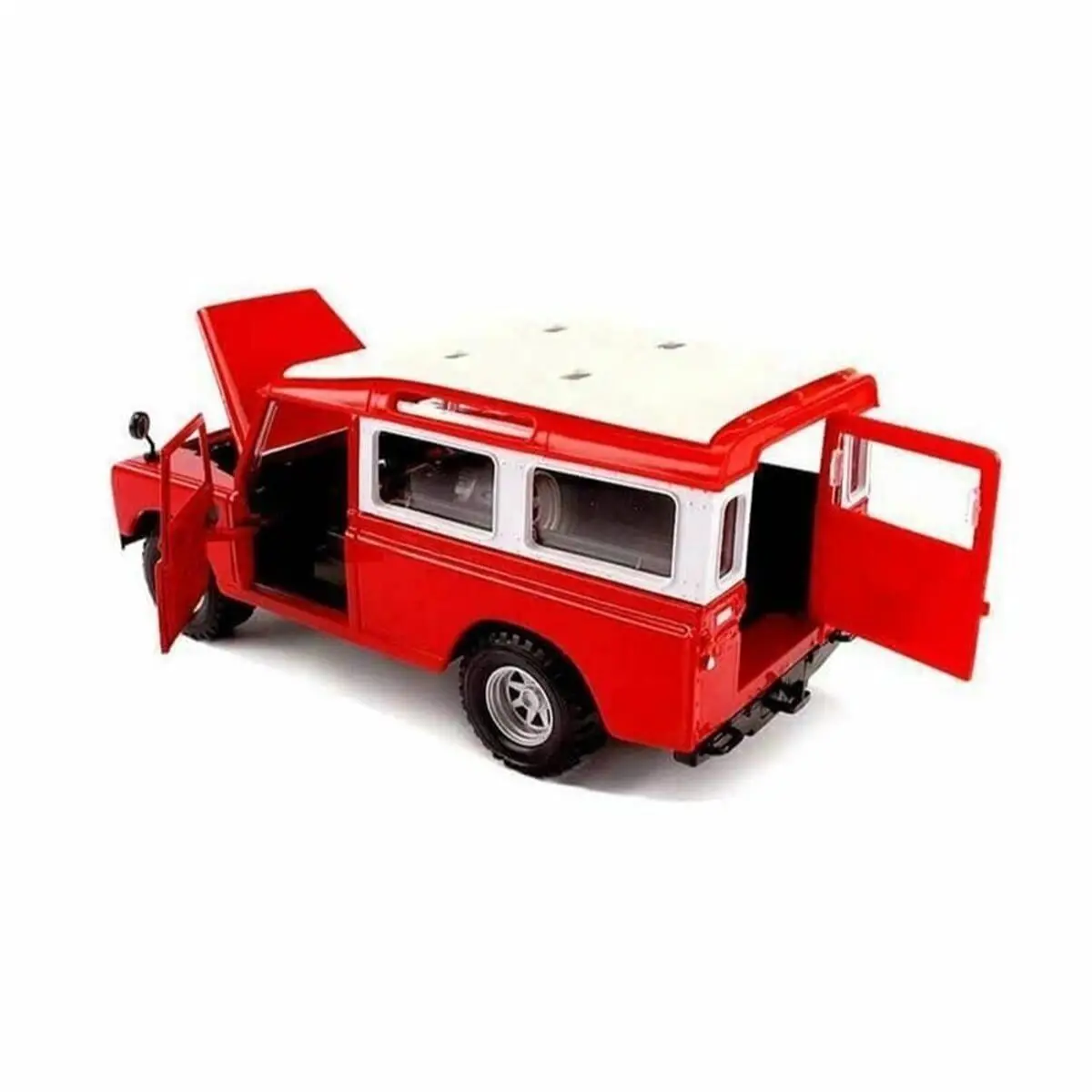 1:24 Land Rover Series II Model Car Collectible Diecast Toy for Kids and Adults