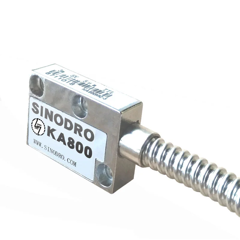 KA800MC Serie Magnetische Gitter Skala Magnetische Sensor Lineare Verschiebung Sensor Auflösung 0,005mm Präzision 0,02mm/ Meter