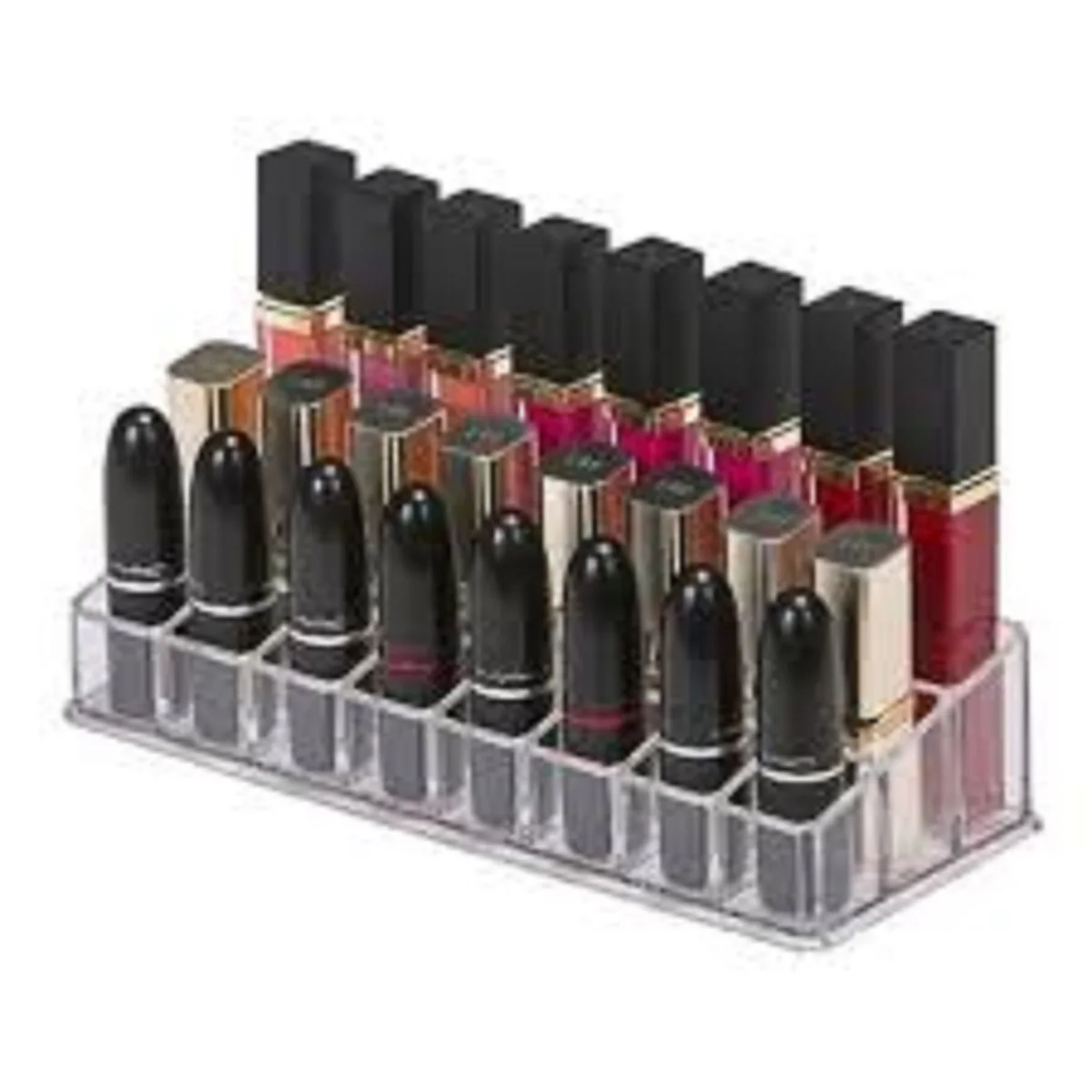 Makeup Organizer Lipstick Beauty Accessories Acrylic Cosmetic Storage Box High Resistance