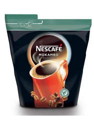 Nescafé mokblanc tradizione 500 grammi 100% caffè naturale liofilizzato foresta pluviale alleanza