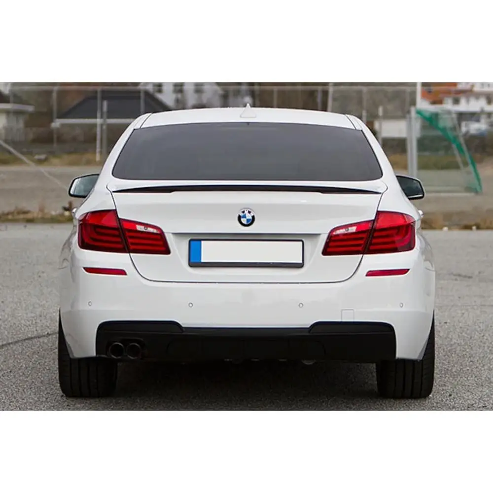 

BMW 5 Sedan Universal Performence Spoiler Piano Black Abs Plastic Sporty Appearance Easy Assembly Ornament Accessories Car