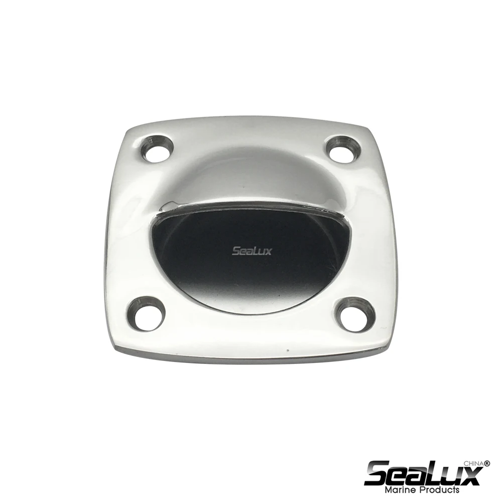 Sealux Flush Pull Handle Hatch Pull Handle Marine Grade Stainless Steel 316 for Marine Yacht Fishing Boat