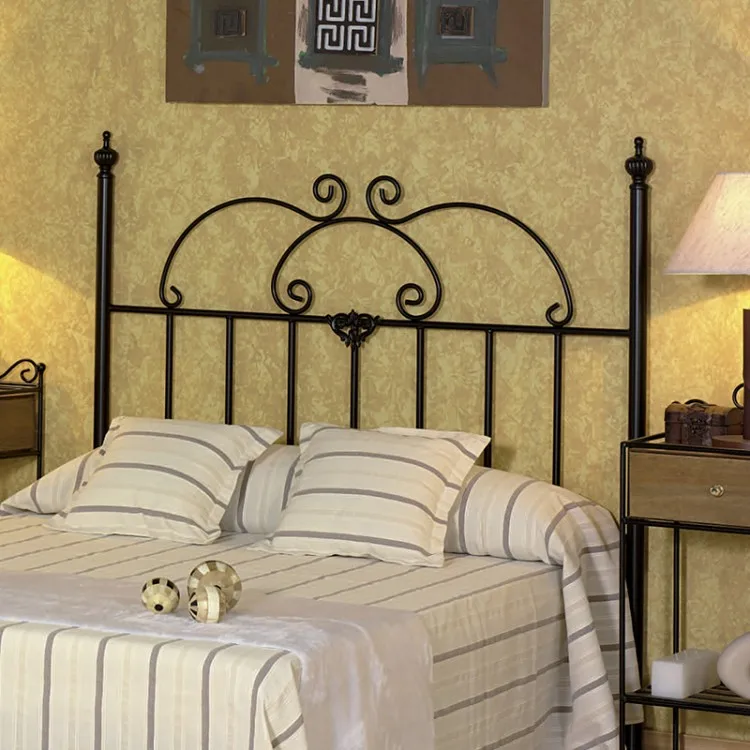 Madrid wrought bed headboard