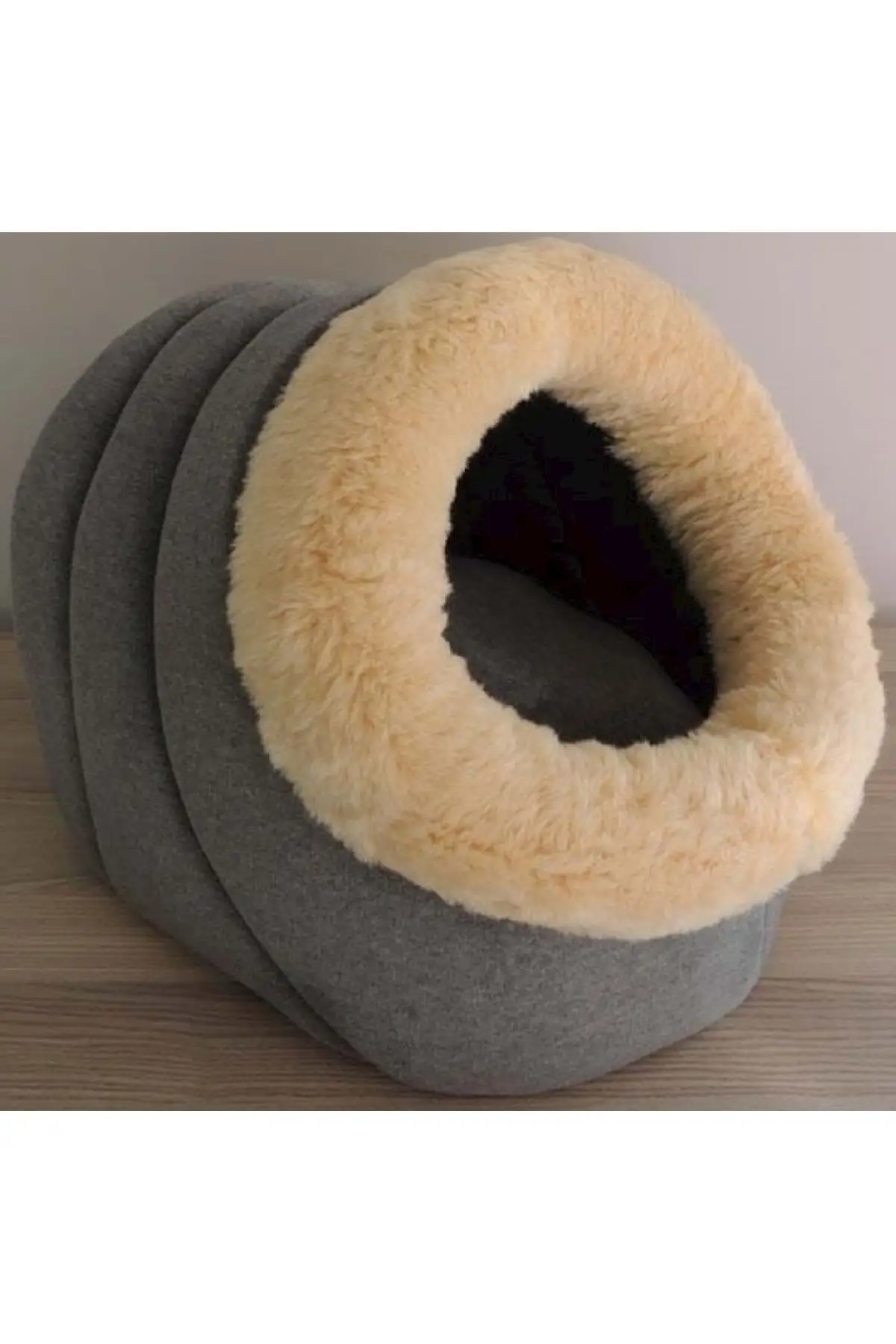 Polar Cat House - Cat Nest-Gray (with cushion), Fast Deliver from to Turkey