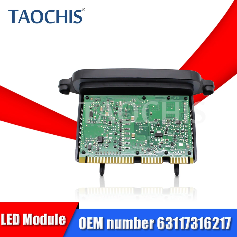 

TAOCHIS 1PC Module Control Without AFS Original OEM 63117316217 Fit for BMW F10-GT 2011-2013 Self-adaption High configuration