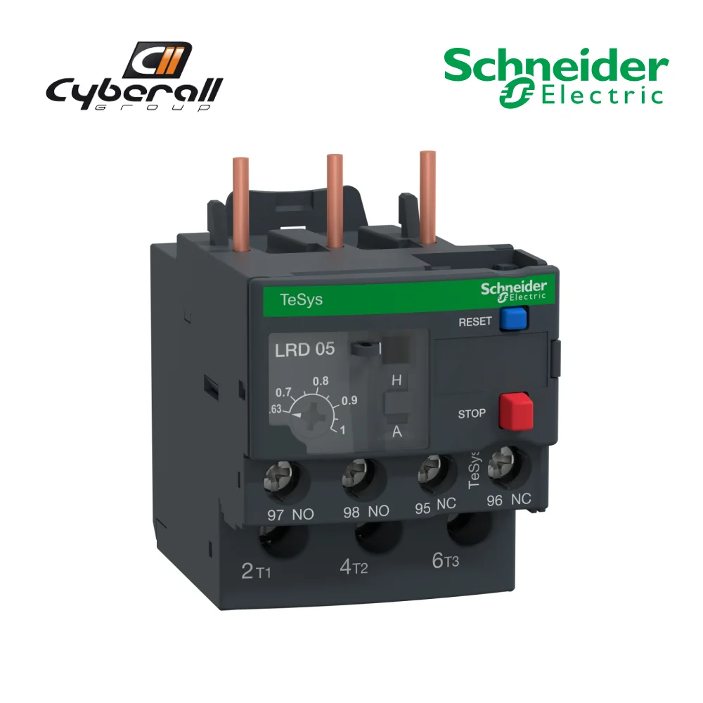Schneider Electric-Cyberall-overload relay termica differential model TeSys LRD 0.63 A - 24 A