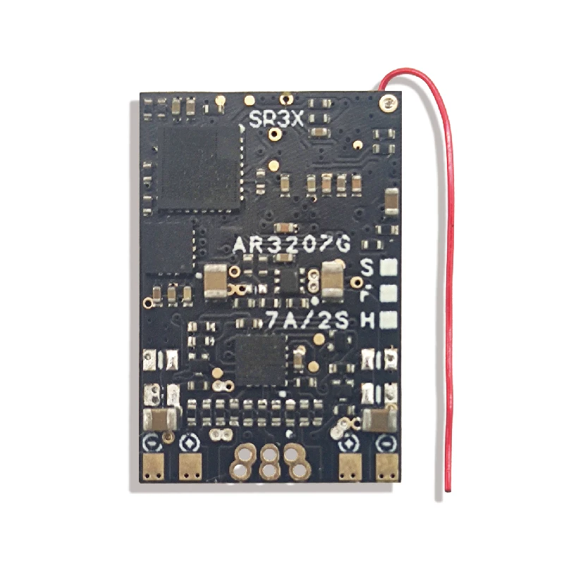 CROSSOVER-RX AR3207G-F2(FRSKY-D16) sin escobillas, ESC/GYRO/SR3X/7CH, micrófono/TELEM