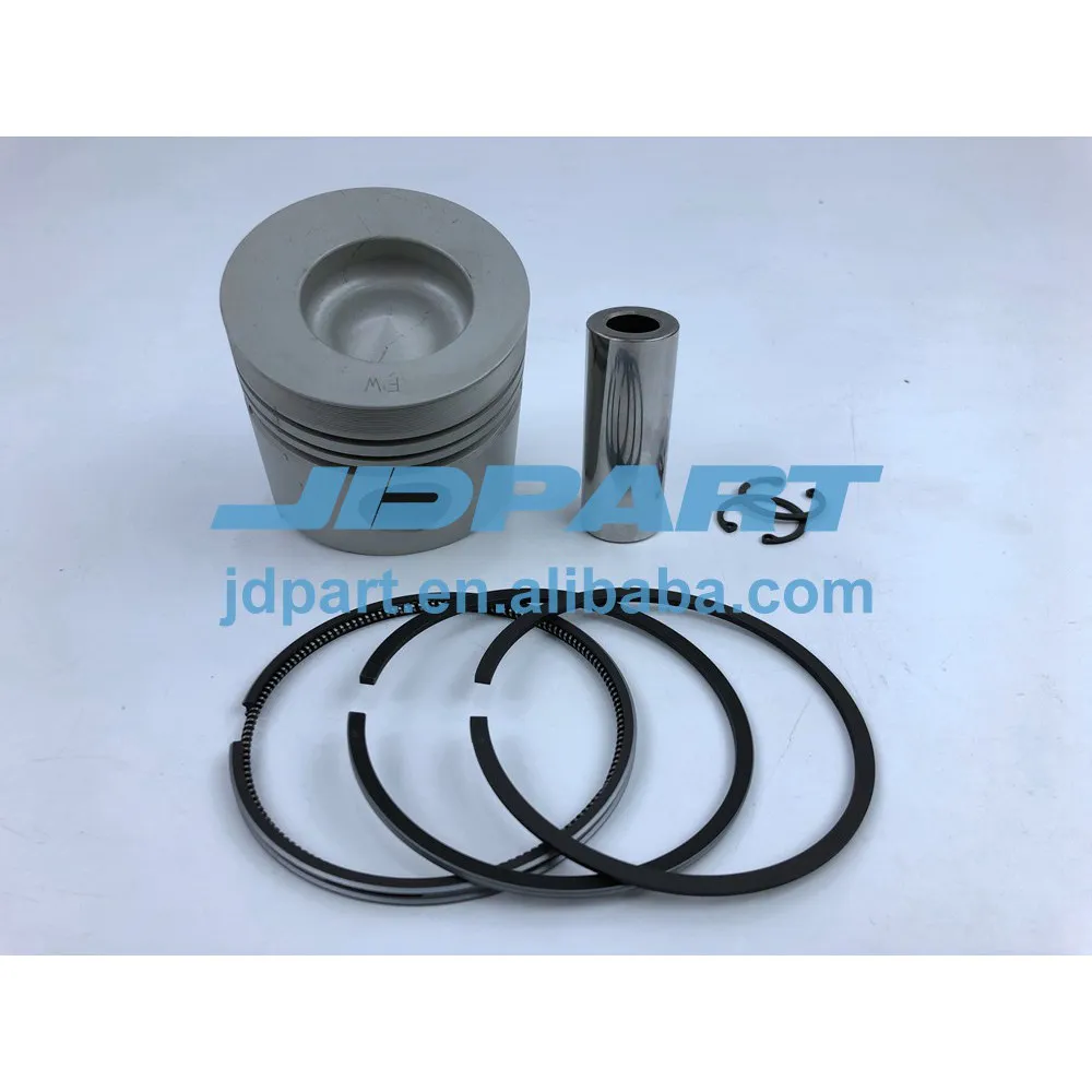 

New V1512 DI piston with rings STD For Kubota 4 pieces