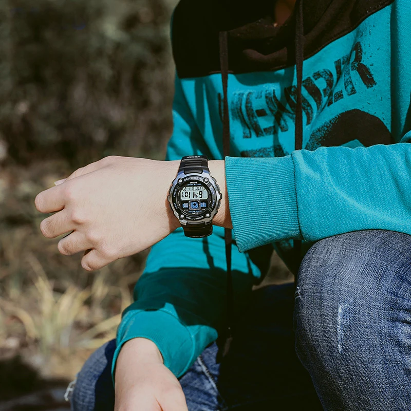 Casio 2021 watch men 10 year battery men watch military luxury LED digital Quartz Sport 200m Water Proof Digital Watch AE-2000W
