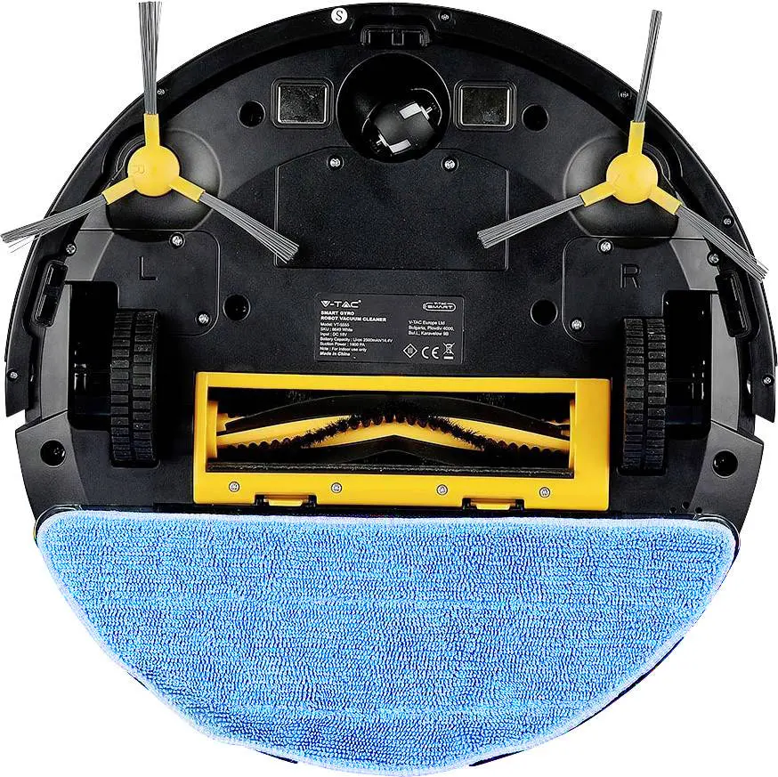 Hepa กรองหลัก Roller แปรงด้านข้าง Mop Kit สำหรับ V-TAC VT-5555/VT-5556หุ่นยนต์เครื่องดูดฝุ่นอุปกรณ์เสริม